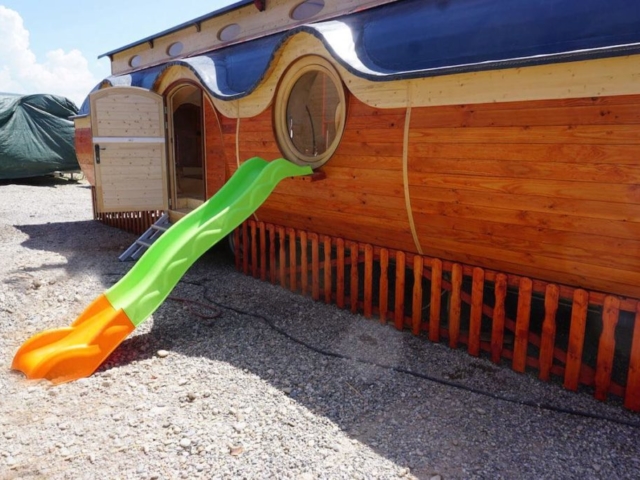 Fluchtweg im Waldkindergarten